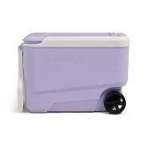 Igloo Wheelie 53 Cans/38qt Rolling Cooler - Lilac Breeze