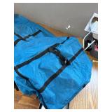 Blue XL Storage Bag for Pools, Heavy-Duty, 48