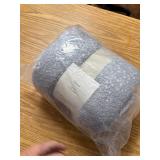 Reversible Ombre Cozy Knit Throw Blue/Gray - Threshold