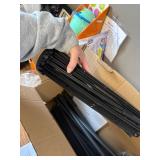 Tangkula 3-Tier 70"H Portable Drying Rack, 32 Rods, 24 Clips