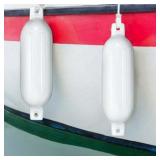 $126 Premium Ribbed Boat Fender Set - UV-Resistant, Easy Install