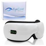 Portable Eye Massager, Bluetooth, Heat Therapy, 3-Stage Pressure