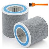 $47 2 Pack Air Purifier Filters for Shark HP100 HP102 CFQA HEPA