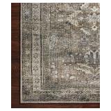 $213 Loloi II Layla 8 X 10 Antique/Moss Indoor Oriental Rug