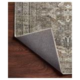 $213 Loloi II Layla 8 X 10 Antique/Moss Indoor Oriental Rug