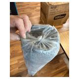 $73 Pewter Grey! Mainstays Dylan Solid Diamond Olefin Blue Indoor Area Rug,