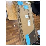 $80 Costway Folding Shopping Cart Jumbo Basket with Swivel Wheels