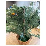 24" Pre-Lit Green Cypress Tree, 30 LED by My Texas House