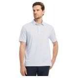 M MAELREG Golf Shirts Men Short Sleeve Dry Fit Striped Polo size XXL