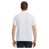 M MAELREG Golf Shirts Men Short Sleeve Dry Fit Striped Polo size XXL