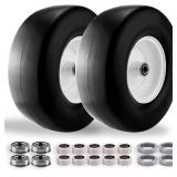 $67 13x5.00-6 Flat Free Tire and Wheel for Zero Turn Lawn Mower