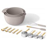 14-Piece Mix & Measure Set, Porcini Taupe - Measuring Set