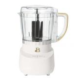 Beautiful 3-Cup Food Chopper, White Icing by Drew Barrymore