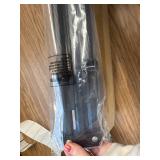 U.S. Art Supply 66" Black Aluminum Display Easel, Adjustable