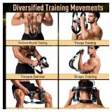 Twister Arm & Chest Trainer, 2-Level Resistance (Blue 70-90 LBS)