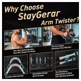 Twister Arm & Chest Trainer, 2-Level Resistance (Blue 70-90 LBS)