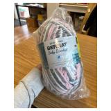Bernat Baby Blanket Big Ball Yarn-Baby Grays