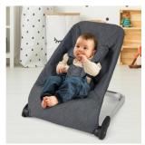 Baby Bouncer Seat, Aluminum & Metal Frame, Grey