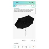9 FT Large Outdoor Patio Umbrella with 8 Ribs