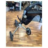 $290 Sun Mountain Golf Speed Cart V1R 3 Wheel Push - Blk/Fire Red