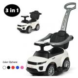 $149 Costway Kid Ride-on, PP Iron White, 35 x 17 x 33 In, 6.5 lbs