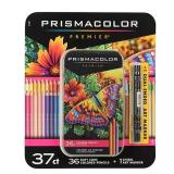 Prismacolor Premier Soft Core Colored Pencils, 37 Ct