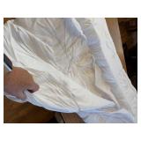 Utopia Bedding Full Mattress Pad, Quilted Fitted, 54x75, White