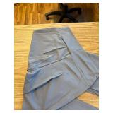 TNNZEET Black Flare Leggings for Women, Crossover Yoga Pants Size Large