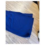 Blue!!Flare Leggings for Women, Crossover Yoga Pants Size Large