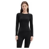 SUUKSESS Women 2-Piece Workout Set: Tummy Control Leggings & Top Size Small