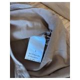 LARGE Women s solid Brown 2 piece sweatpant and body suit Size L