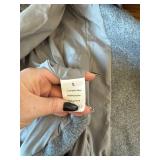 LARGE Trench Coat Waterproof Double Breasted Notch Lapel A-Line Jacket