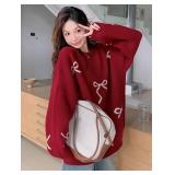 $70 SMALL Womens Long Sleeve Pullover Knit Sweater, Round Neck, Autumn