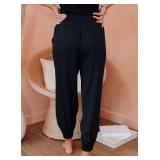 Dokotoo Womens 2025 Drawstring Jogger Pants with Pockets Size L