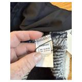 Womens Fleece Jacket Winter Sherpa Coat Plush Fuzzy Plaid Warm Size 4XL