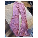 SMALL Velvet Flare Leggings - High Waist, Tummy Control, Yoga Pants