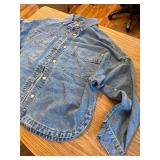 $58 XXL Women Denim Jacket, Jean Coat - Spring Single-Breasted Casual