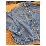 $58 XXL Women Denim Jacket, Jean Coat - Spring Single-Breasted Casual