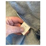 $58 XXL Women Denim Jacket, Jean Coat - Spring Single-Breasted Casual