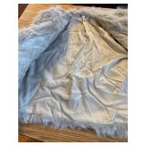 $51 SMALL Yimoon Womens Faux Fur Coat Lapel Open Front Fluffy Shaggy Jacket