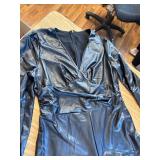 K. Jordan Metallic Wide-Leg Jumpsuit Size XL