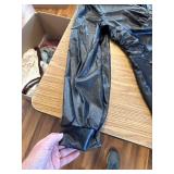 K. Jordan Metallic Wide-Leg Jumpsuit Size XL