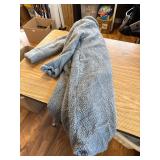 $54 Small Ladies Cozy Winter Teddy Bear Long Coat Jacket Fuzzy Sherpa