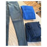 3-Pack Medium Fleece-Lined Leggings for Women, High-Waisted Thermal Pants