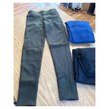 3-Pack Medium Fleece-Lined Leggings for Women, High-Waisted Thermal Pants