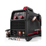 YESWELDER 140A MIG Welder, 110V/220V 4 in 1 Gas MIG/Flux Core/Lift TIG/Stick Multifunctional MIG Welding Machine MIG-140DS PRO - Retail: $190