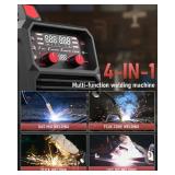 YESWELDER 140A MIG Welder, 110V/220V 4 in 1 Gas MIG/Flux Core/Lift TIG/Stick Multifunctional MIG Welding Machine MIG-140DS PRO - Retail: $190