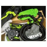 AMYBEST Drywall Sander, Powerful Electric Drywall Sander with Vacuum Dust Collection, 5 Speed 1000-2100 RPM, Popcorn Ceiling Remover, LED Light & 12 Sanding Discs, Extendable Handle (GREEN) - Retail: 