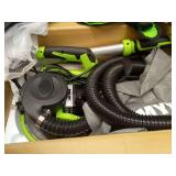 AMYBEST Drywall Sander, Powerful Electric Drywall Sander with Vacuum Dust Collection, 5 Speed 1000-2100 RPM, Popcorn Ceiling Remover, LED Light & 12 Sanding Discs, Extendable Handle (GREEN) - Retail: 