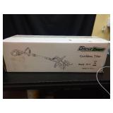 Grovecraft 20V Cordless Tiller Cultivator with 48 Steel Tines, 9-inch Wide Battery Powered Garden Cultivator, Mini Tiller for Lawn/Gardening/Soil Cultivation(2*2Ah Battery and Fast Charger Included) -